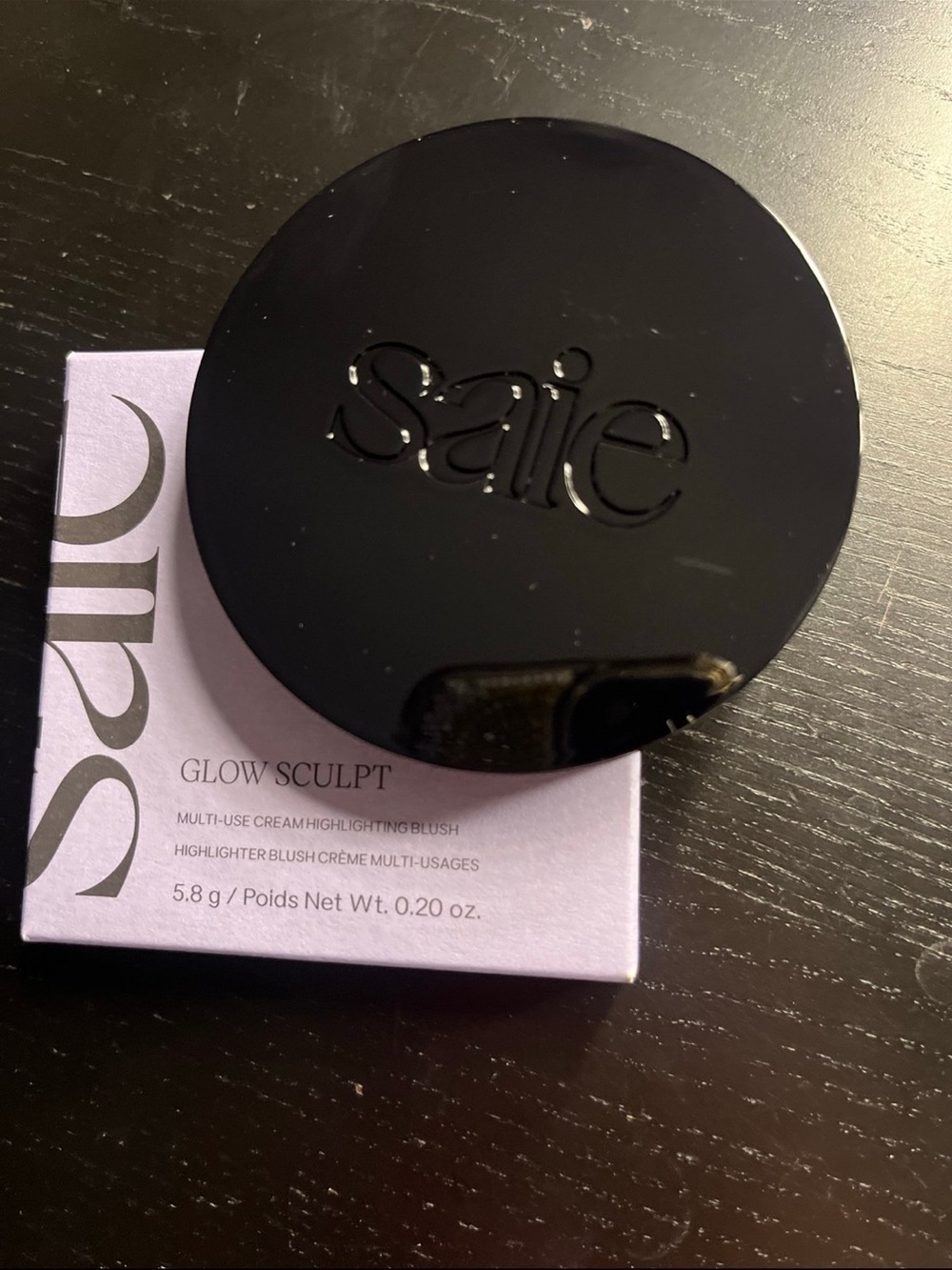 Saie Glow Sculpt Multi-Use Cream Highlighter Blush - Mauveglow